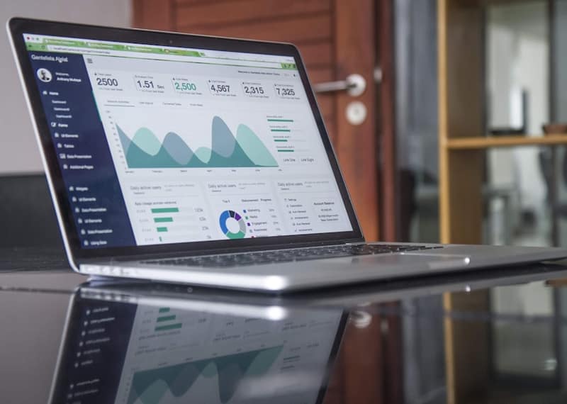 Analytics dashboard after launch