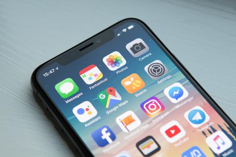 Mobile app interface preview
